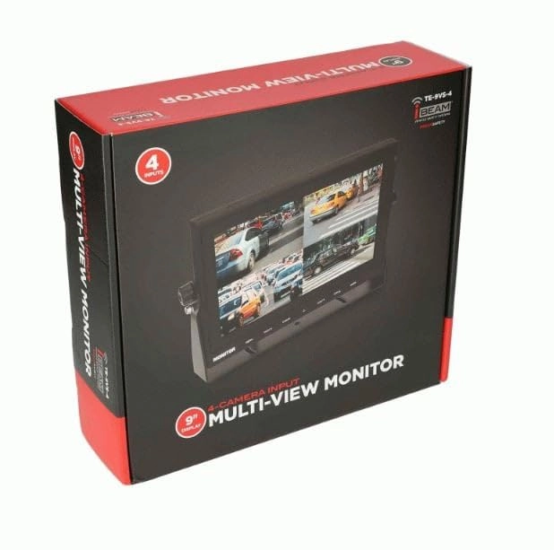 Commercial Quad-View Monitor - TE-9VS-4 9 Inches