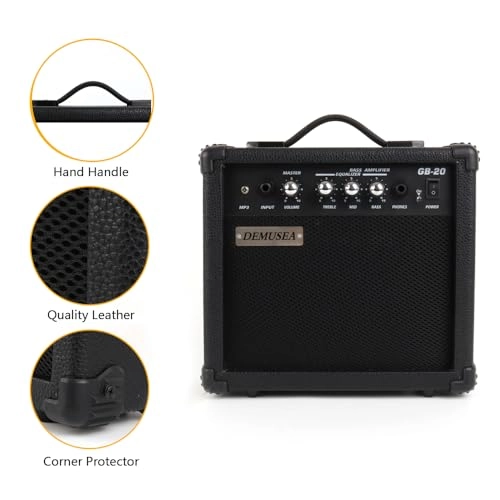 Bass Guitar Amplifier - 20W Black