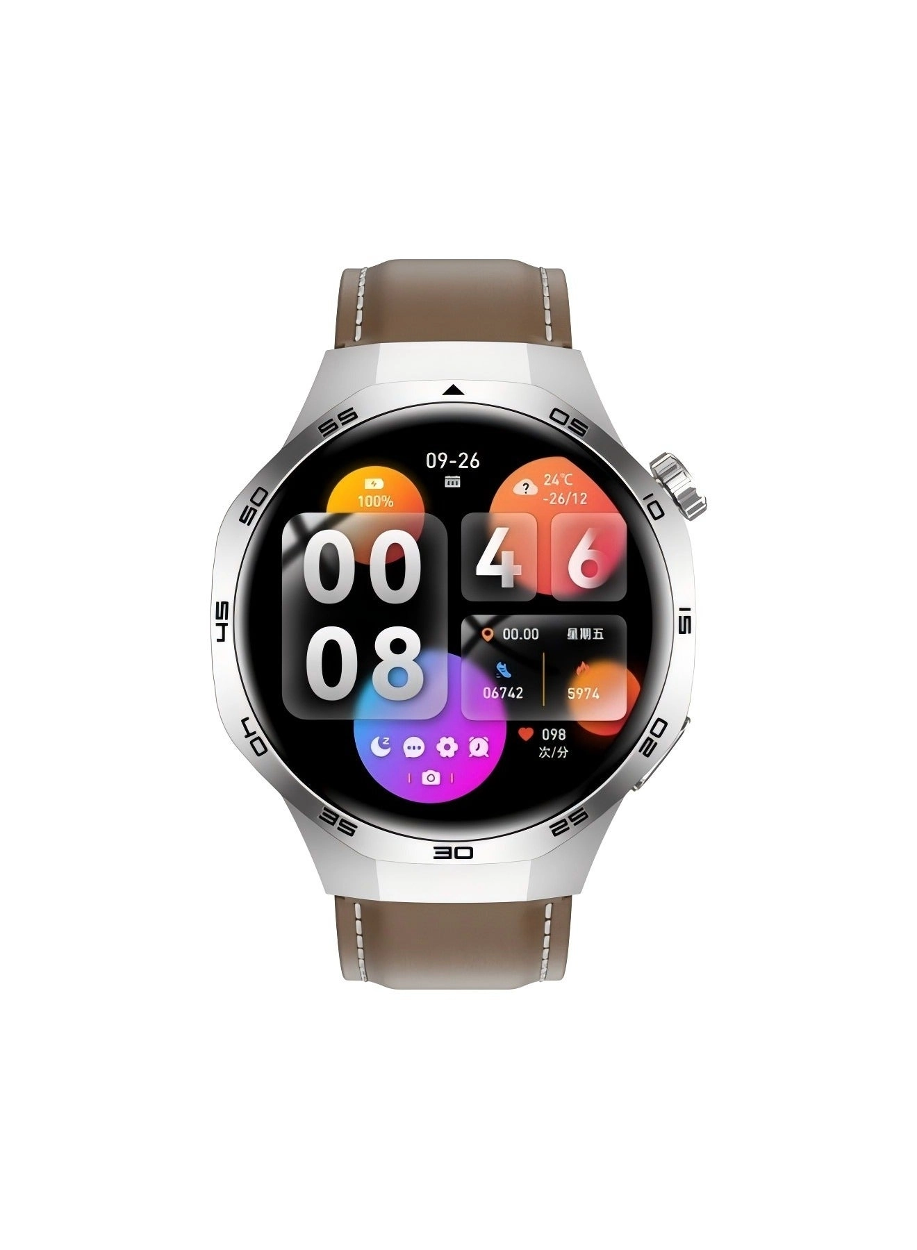 GT5 Zinc alloy+tempered glass GPS