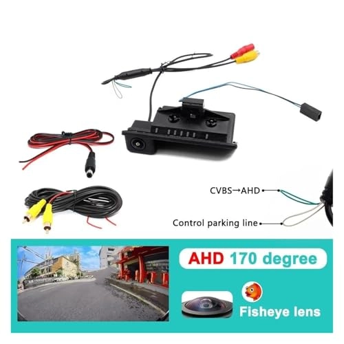 Car Trunk Handle Camera - Nightvision Wire 420 TV Lines