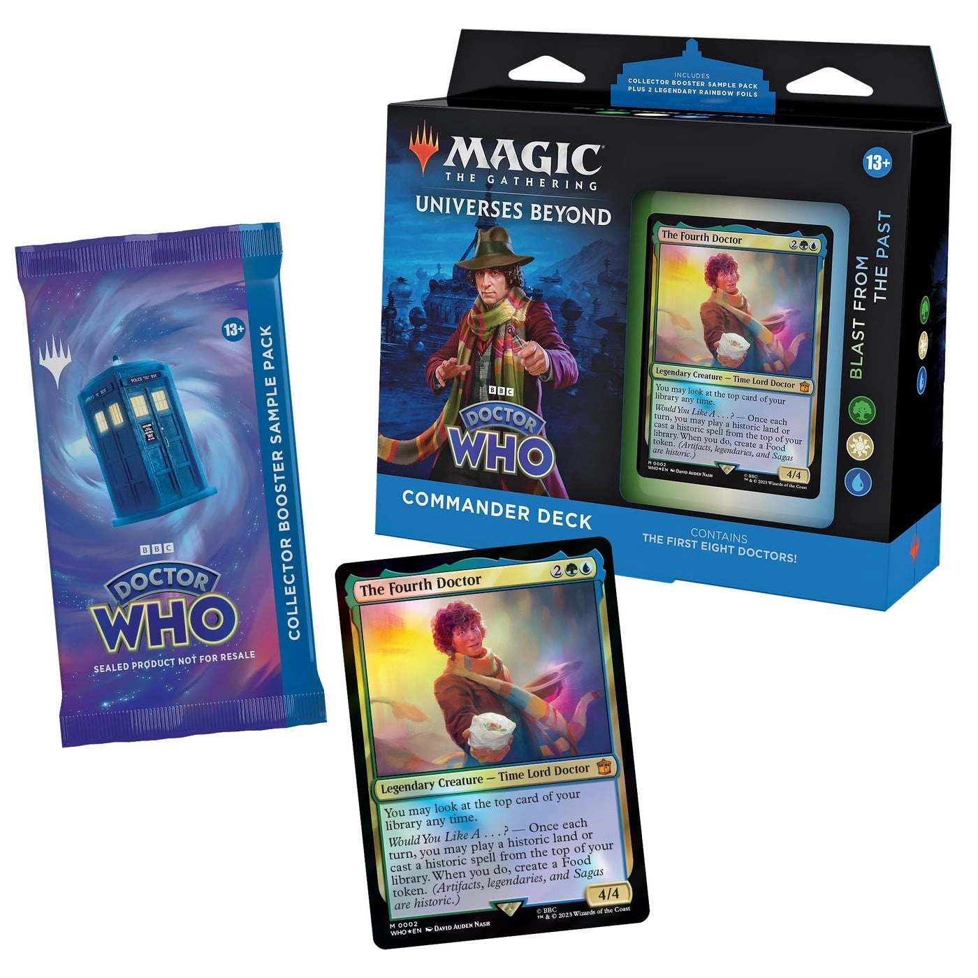 Magic The Gathering: Doctor Who Commander Deck: Blast from The Past Sample Pack