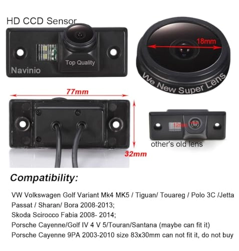 Car Reversing Camera - Night vision wireless 1280 x 720 pixels