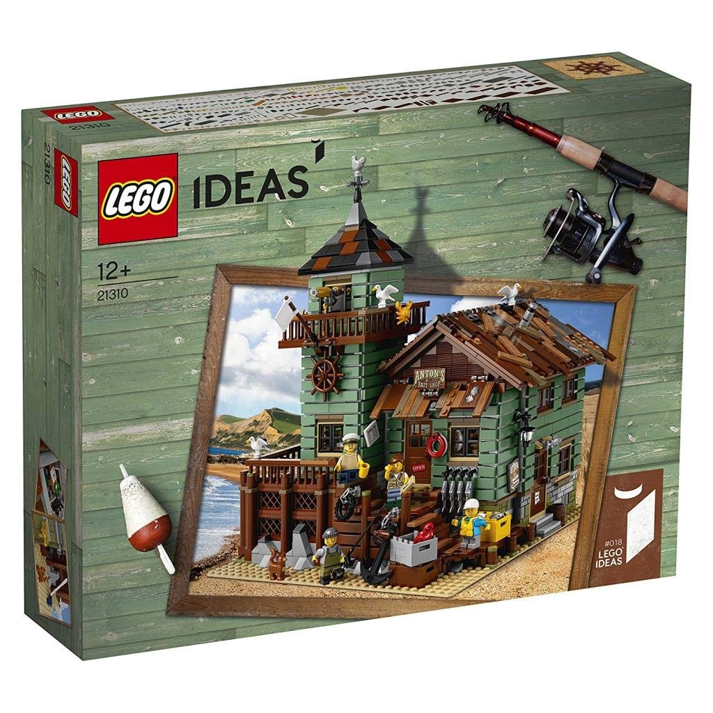 LEGO Old Fishing Tent (21310) - 32x32 baseplate