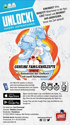 Unlock! Short Adventures: Secret Family Recipes (German)