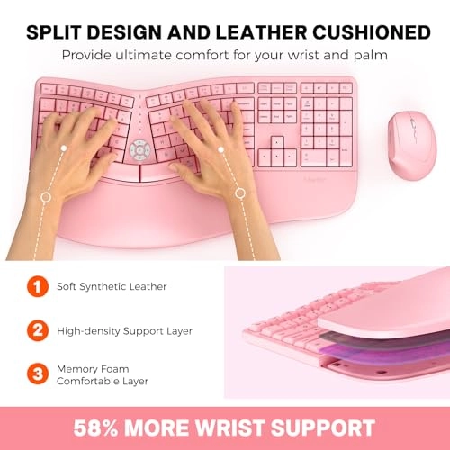 Ergonomic Keyboard - Wireless