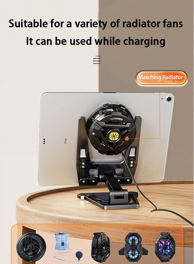 Phone/Tablet Stand - Cooling Aluminum Foldable