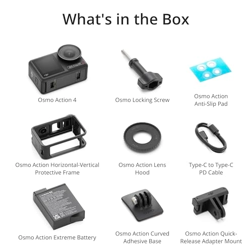 Osmo Action 4 4K120 50-piece Accessory Kit