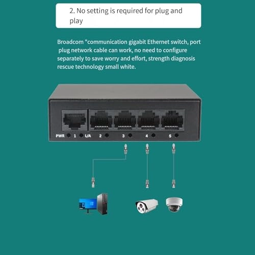 Ethernet Switch 8-ports