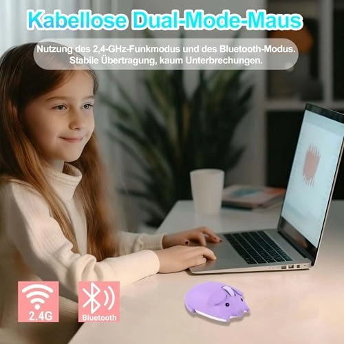 Pig Shape Mouse - Wireless