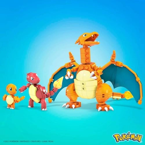 Charmander Evolution - 300 bricks 3 figures