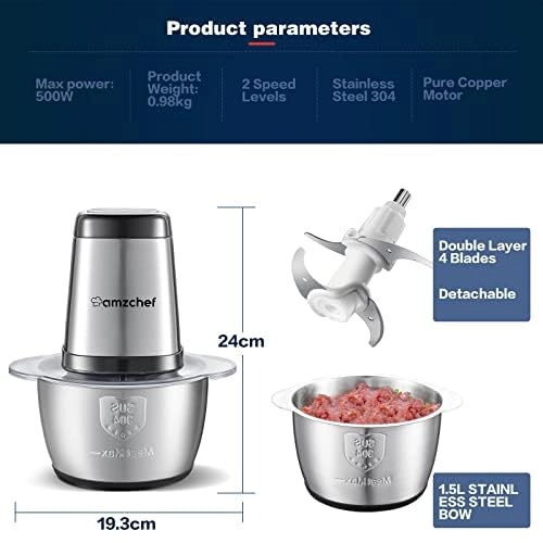Food Chopper - 1.8 Liters 120 Volts