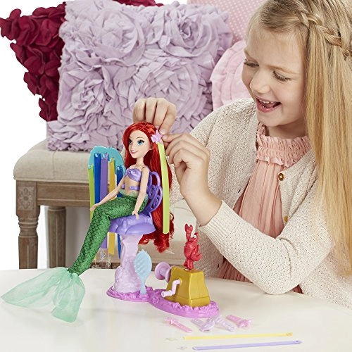 Ariels Royal Ribbon Salon - Red Hair Fashion doll