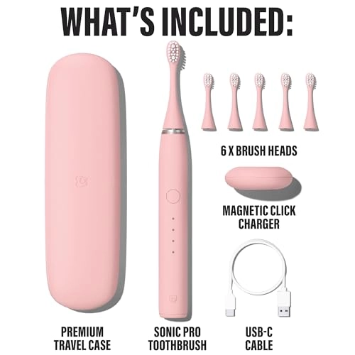 Sonic Electric Toothbrush - White 70-Day Battery Life