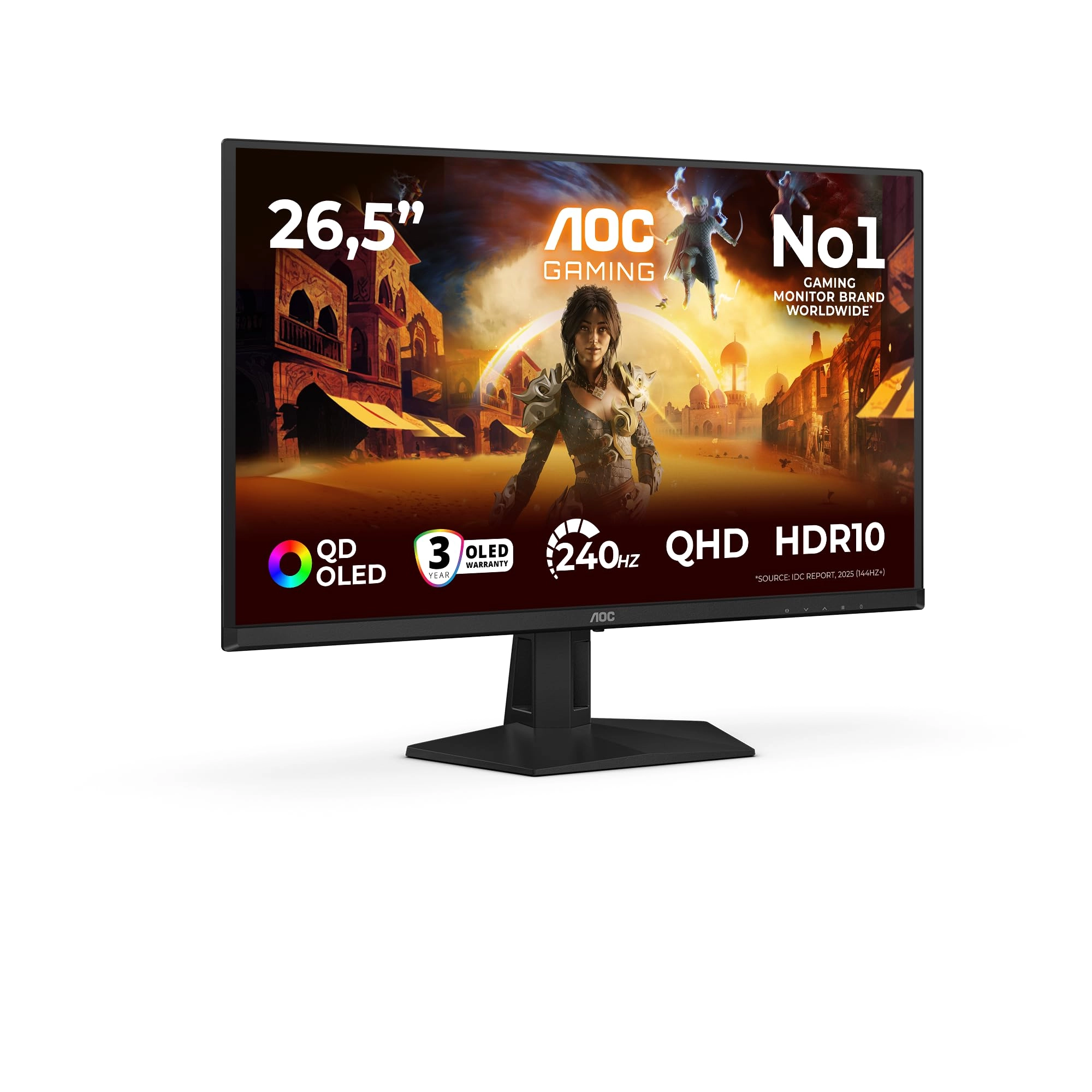 AOC Q27G41ZDF - 26.5 Inches 2560 x 1440 Pixels
