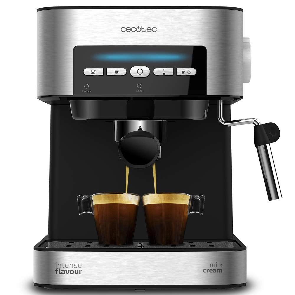Cecotec Power Espresso 20 - Cup Warmer Milk Frother