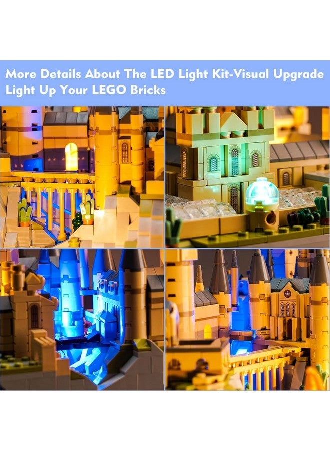 Lego Hogwarts Castle And Grounds (76419) Led Light Kit - Lights Only Compatible With 76419