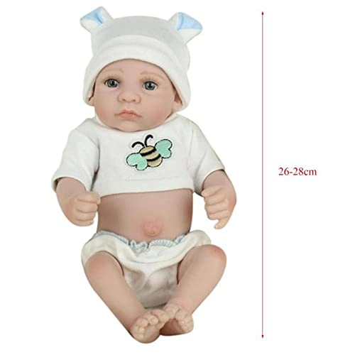 Reborn Baby Doll - 260-280mm Silicone vinyl Male Ages 1+ Bundle