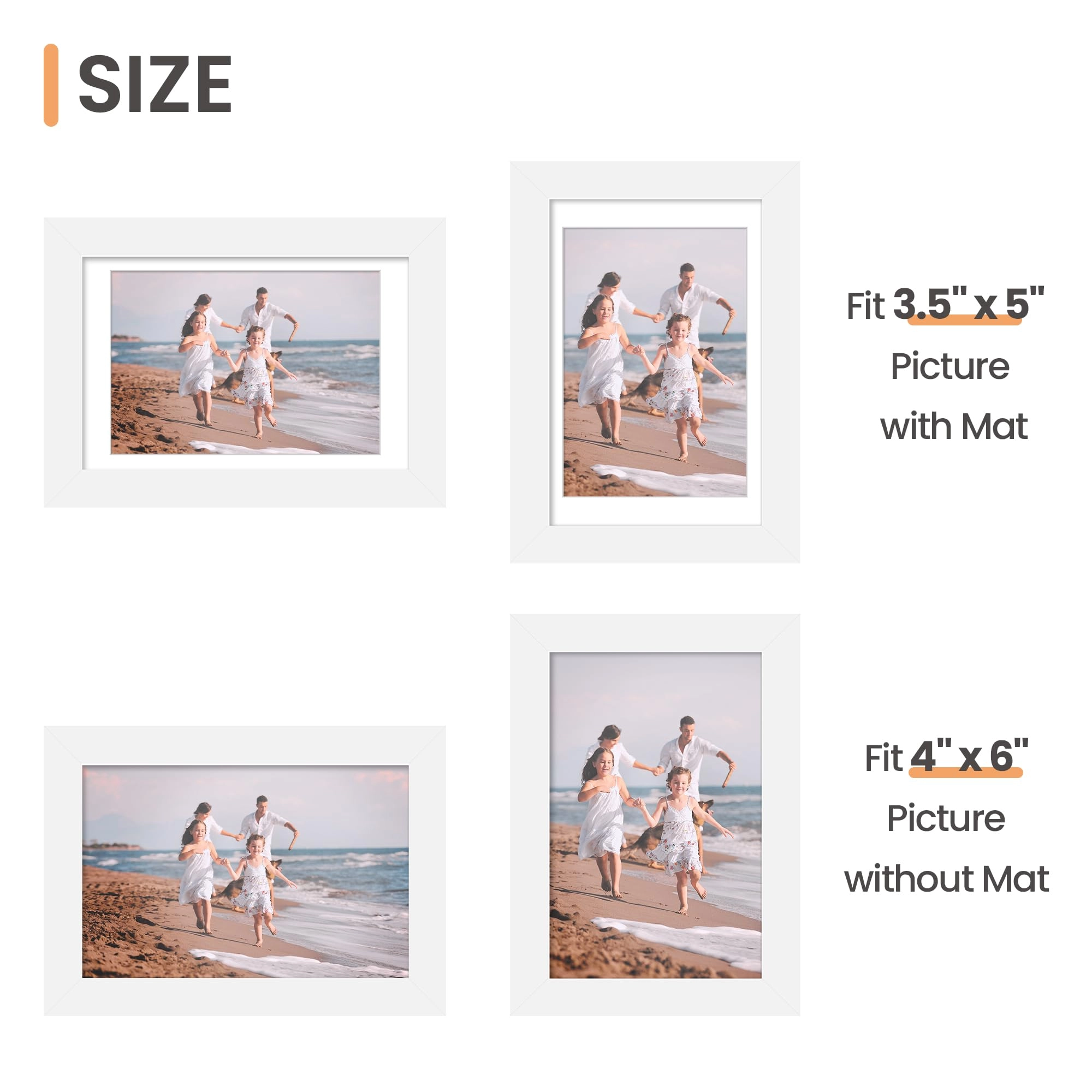 Picture Frame Set - 4x6