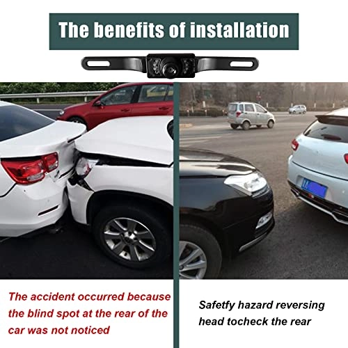 License Plate Reversing Camera - Night vision