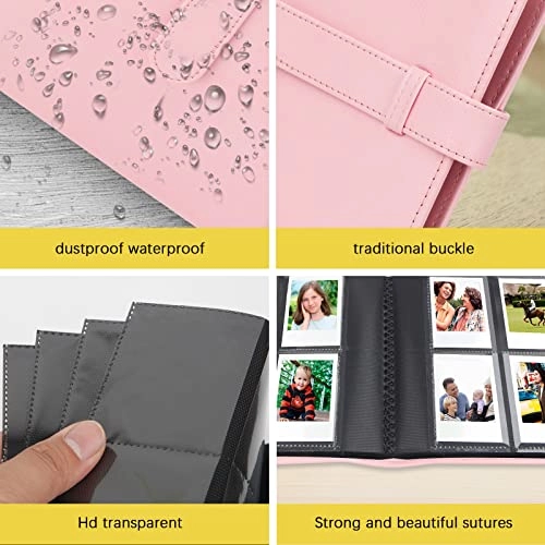 Polaroid Go 256 Pockets Faux Leather Photo Album