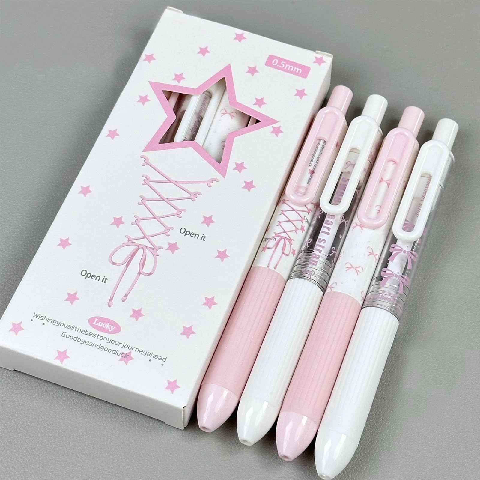 Cute Gel Pen - 4Pcs 0.5mm