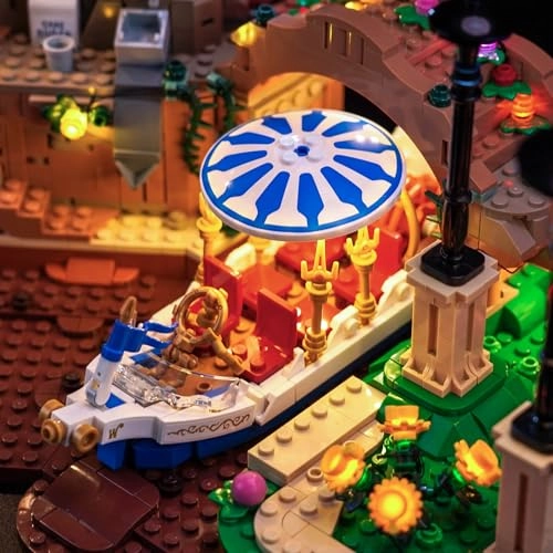 Light kit for LEGO Willy Wonka & The Chocolate Factory 21360 - Plastic 1 less than 5V