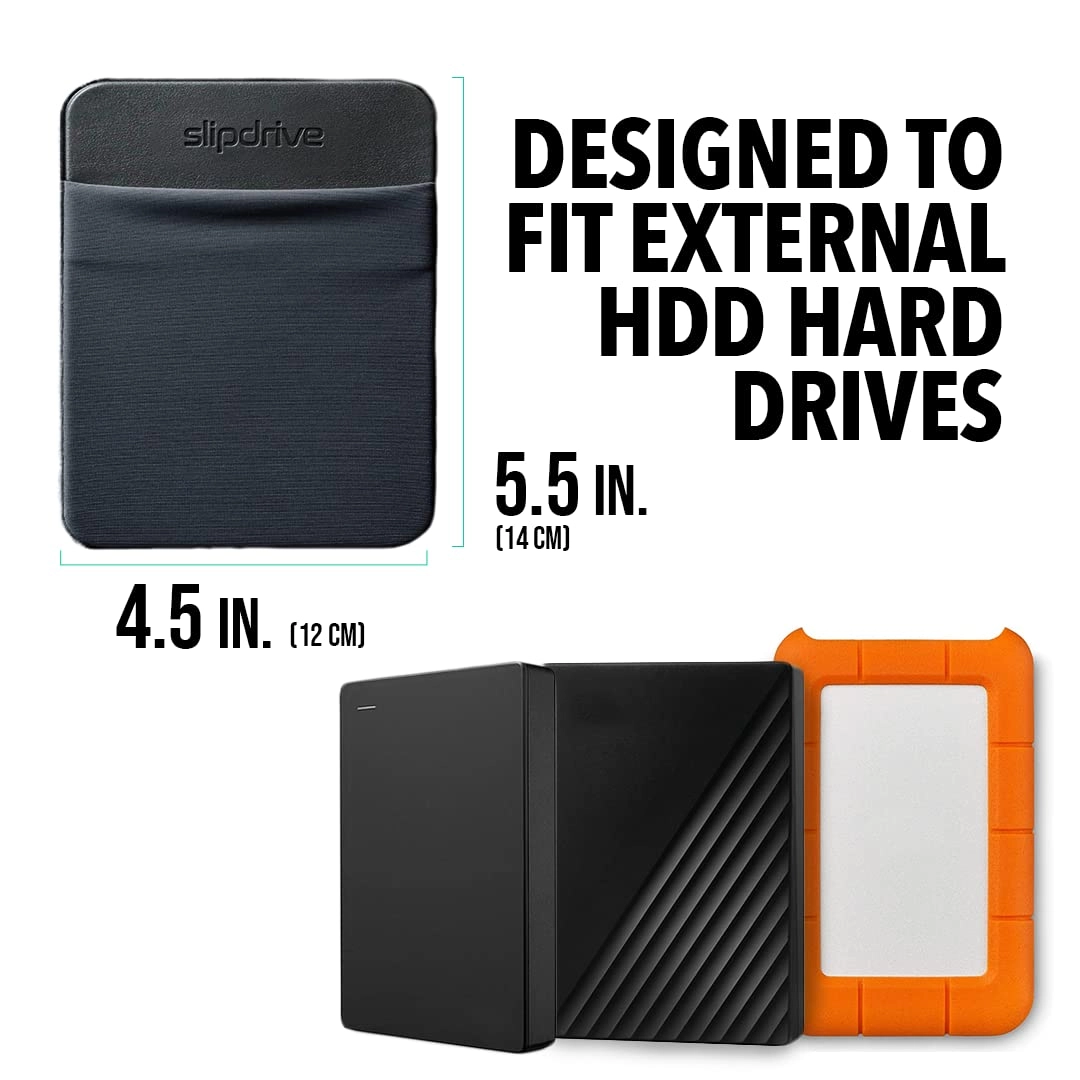 Portable Hard Drive Sleeve - 5.5” x 4.5”