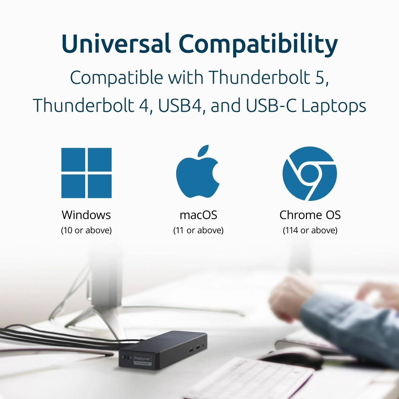 SD4760P K33622NA - 11-in-1 USB-C Triple Monitor Docking Station