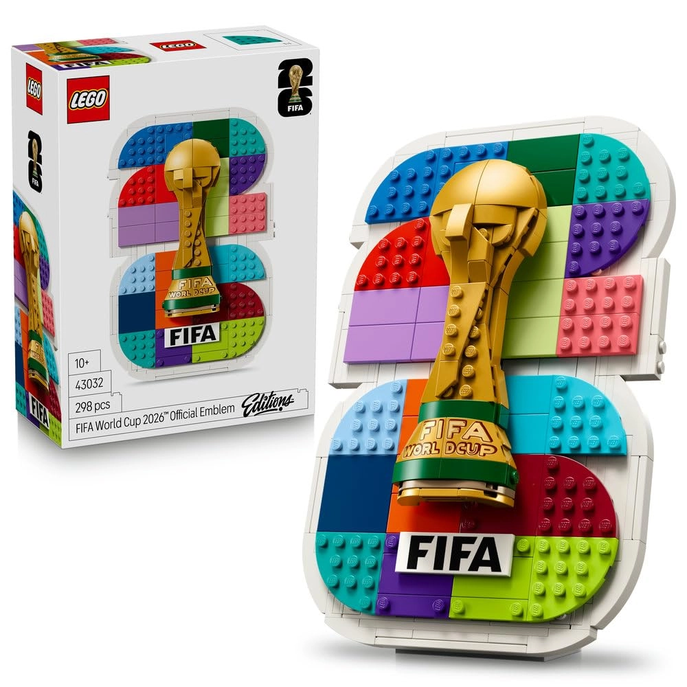 LEGO FIFA World Cup 2026 Official Emblem - 3D Display Model Kit (43032)