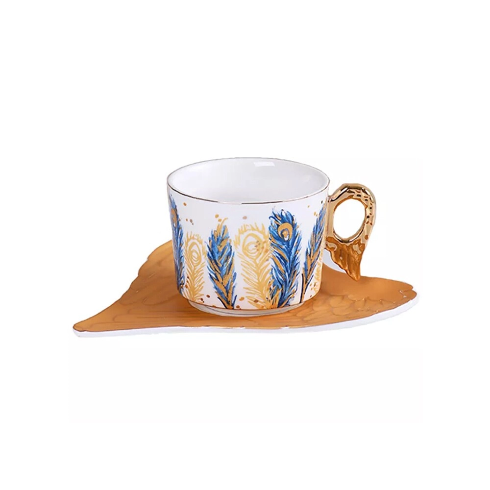 XIANGYU PLAY Angel Handle Cup And Saucer