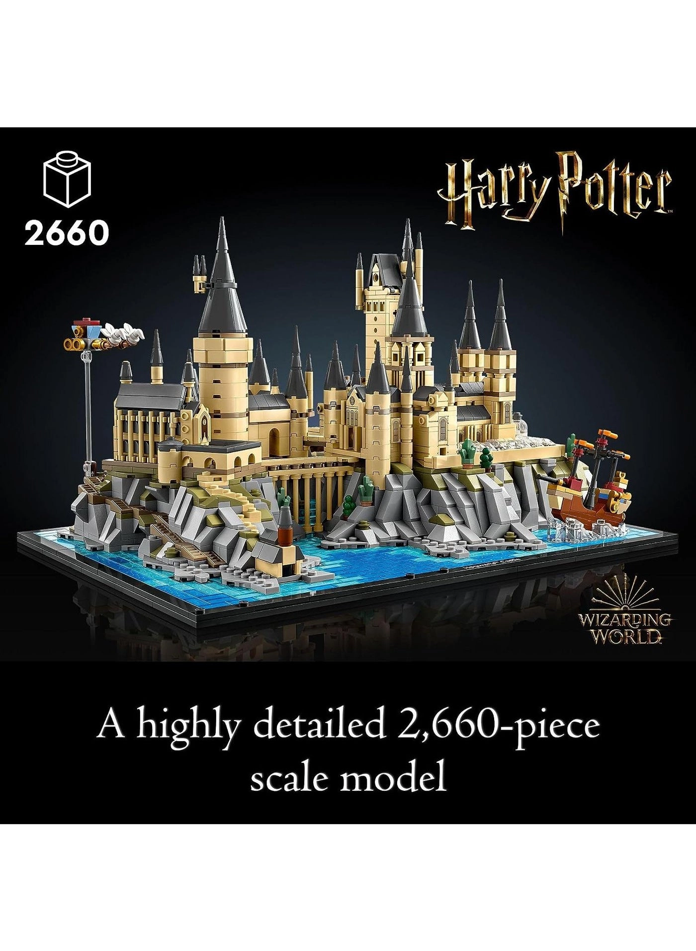 Harry Potter - Hogwarts Castle and Grounds (21 cm)