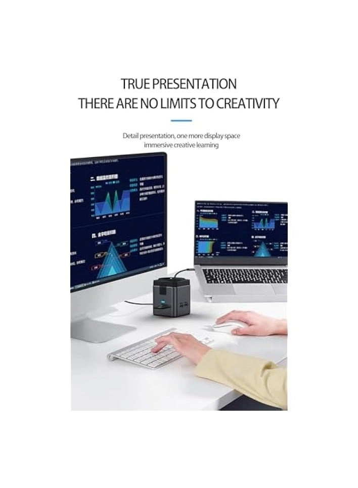 CubeMag - 8-in-1 USB C Gigabit Ethernet