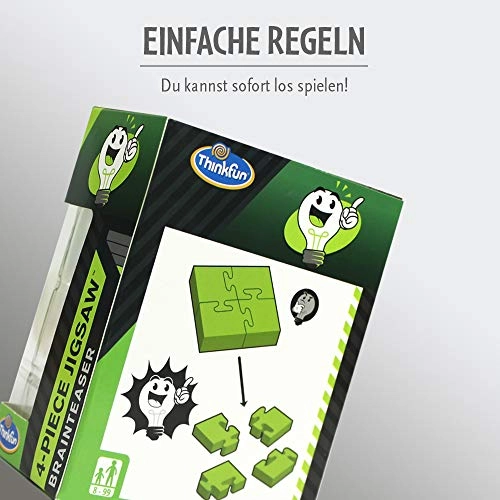 4-Piece Jigsaw - Pocket Brainteasers