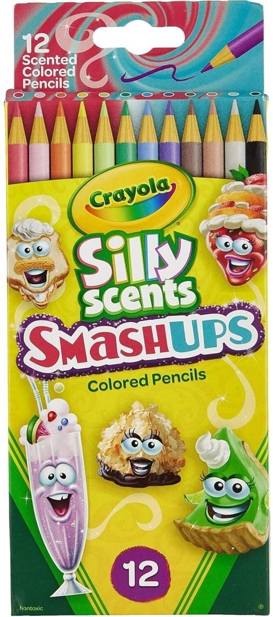 Silly Scents Twistables Colored Pencils - 12