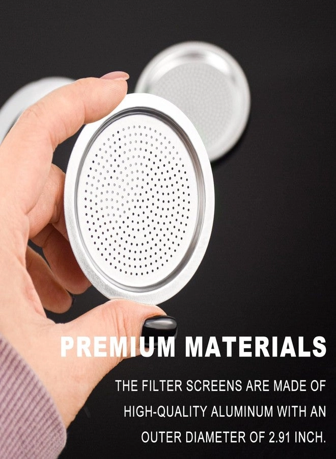 Silicone Gasket - 20 PCS + Stainless Steel Filter Basket - 4 PCS