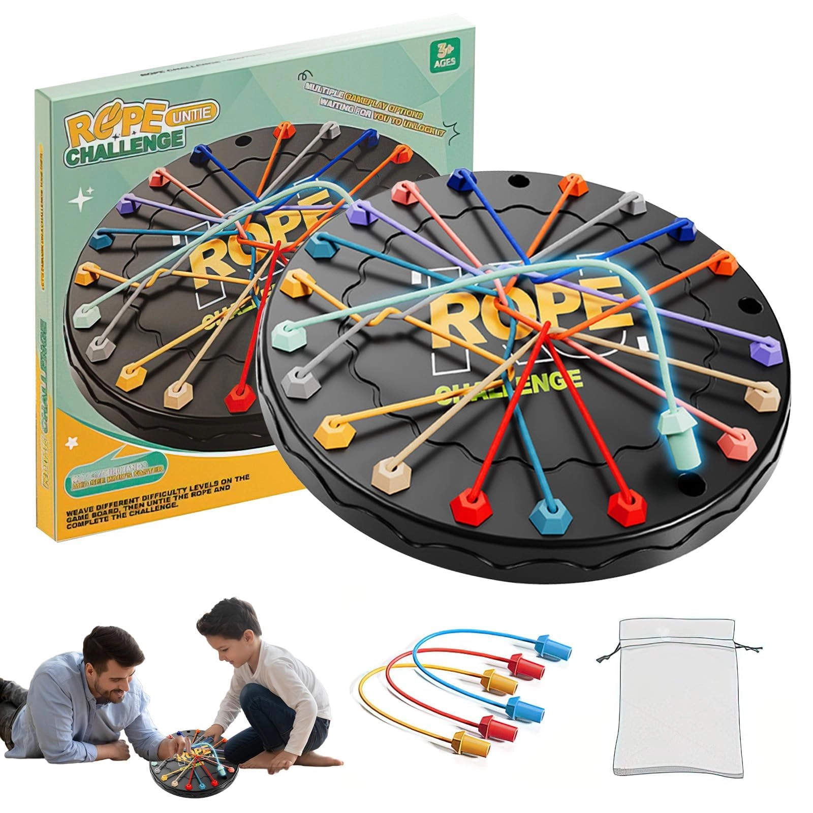 LBOYLOVE Brainy Knots Puzzle (MYM123)