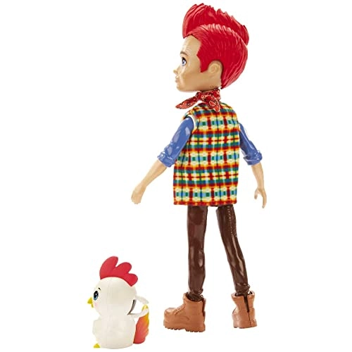 Redward Rooster Doll - 6-inch + Cluck Figure