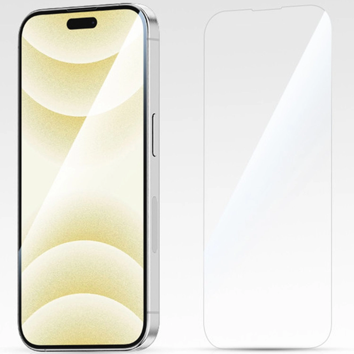 MagSafe Clear Case - Thermoplastic Polyurethane, Tempered Glass Case Screen Protector for iPhone 16