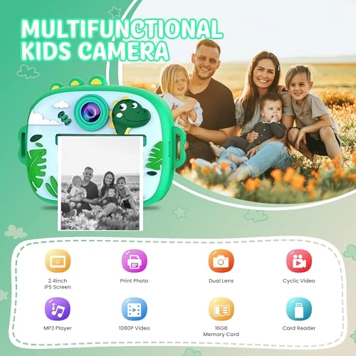 Kids- Print - 1080P 32GB Pink