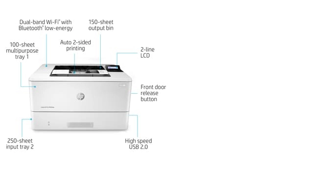 LaserJet Pro M404dw - Monochrome Wireless