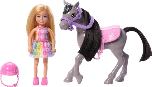 Chelsea Doll - Blonde + Pony - Pink Saddle