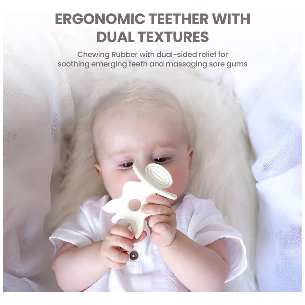 So'Pure & Teething Rubber - 100% NATURAL RUBBER Set