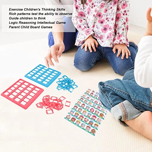 Logical Reasoning Guessing Game - Red and Blue Interactive