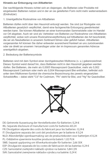 PABSP 20 - 40 Wh + bottle opener