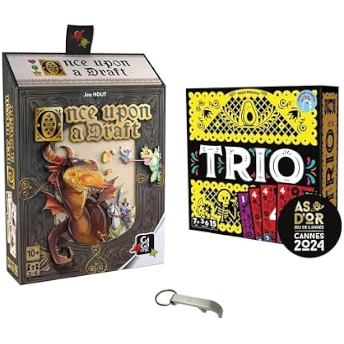 Once Upon A Draft - 3-6 players + Trio + Decap Blumie - Bottle Opener