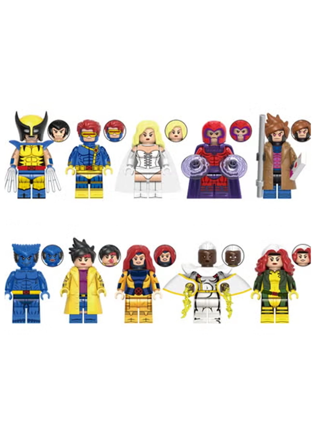 ZYX51037 - Superhero Minifigures 10 pcs