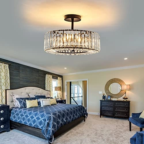 Crystal Chandelier - Dimmable