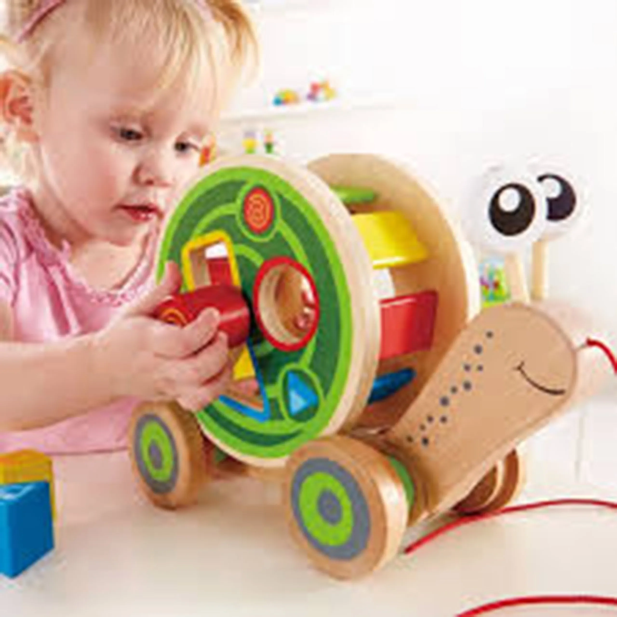 Walk-A-Long Snail - Personalized Wooden