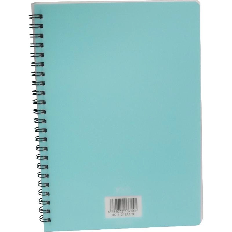 Notebook 19 X 26 cm Spiral - Grid 100 Sheets