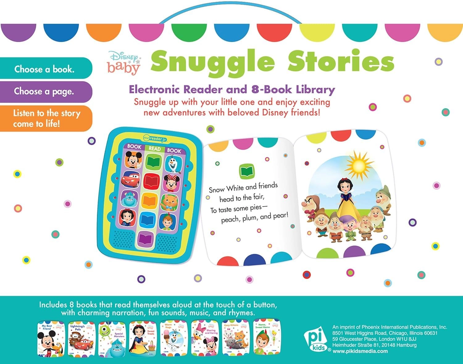 Me Reader Jr Disney Snuggle Stories Board Book